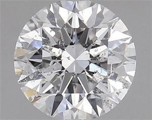 Picture of Natural Diamond 1.02 Carats, Round with Excellent Cut, D Color, I1 Clarity and Certified by GIA