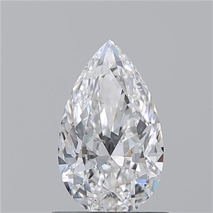 Picture of Natural Diamond 0.80 Carats, Pear with  Cut, E Color, VVS2 Clarity and Certified by GIA