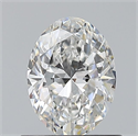 Natural Diamond 0.70 Carats, Oval with  Cut, E Color, VS1 Clarity and Certified by GIA
