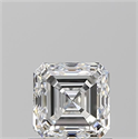 Diamante Natural 1.01 quilates, Asscher , Color E, claridad VS1 y certificado GIA