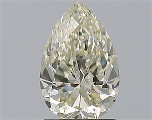 Picture of Natural Diamond 1.50 Carats, Pear with  Cut, L Color, SI2 Clarity and Certified by GIA