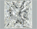 Diamante Natural 1.01 quilates, Princesa , Color I, claridad SI1 y certificado GIA