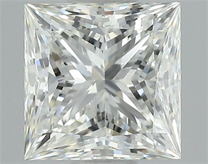 Foto Diamante Natural 1.01 quilates, Princesa , Color I, claridad SI1 y certificado GIA de