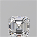 Natural Diamond 1.02 Carats, Asscher with  Cut, G Color, VS1 Clarity and Certified by GIA