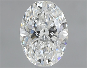 Picture of Natural Diamond 0.71 Carats, Oval with  Cut, H Color, VS1 Clarity and Certified by GIA