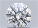 Natural Diamond 0.82 Carats, Round with Excellent Cut, E Color, VVS2 Clarity and Certified by GIA