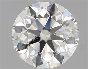 Picture of Natural Diamond 2.00 Carats, Round with Excellent Cut, G Color, SI1 Clarity and Certified by GIA