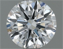 Diamante Natural 0.50 quilates, Redondo , Color G, claridad VVS2 y certificado IGI