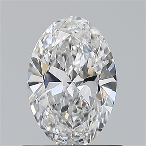 Foto Diamante Natural 0.70 quilates, Ovalado , Color E, claridad VS2 y certificado GIA de