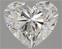 Natural Diamond 2.01 Carats, Heart with  Cut, H Color, VS1 Clarity and Certified by GIA