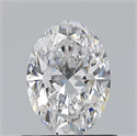 Diamante Natural 0.70 quilates, Ovalado , Color D, claridad VS1 y certificado GIA