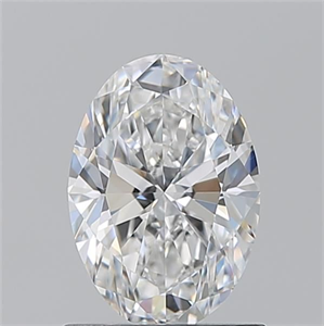 Picture of Natural Diamond 1.03 Carats, Oval with  Cut, F Color, VVS1 Clarity and Certified by GIA