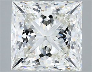 Foto Diamante Natural 5.03 quilates, Princesa , Color I, claridad VS1 y certificado IGI de