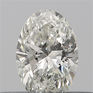 Picture of Natural Diamond 0.23 Carats, Oval with  Cut, I Color, VS1 Clarity and Certified by IGI