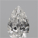 Natural Diamond 0.28 Carats, Pear with  Cut, E Color, SI2 Clarity and Certified by IGI