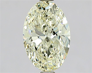 Picture of Natural Diamond 1.51 Carats, Oval with  Cut, K Color, SI2 Clarity and Certified by GIA