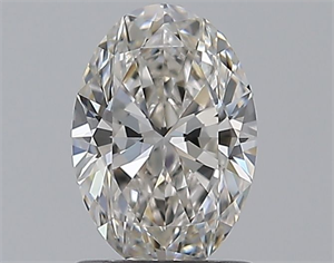 Picture of Natural Diamond 1.01 Carats, Oval with  Cut, G Color, VVS2 Clarity and Certified by GIA
