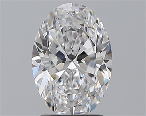 Picture of Natural Diamond 2.01 Carats, Oval with  Cut, D Color, VS1 Clarity and Certified by GIA