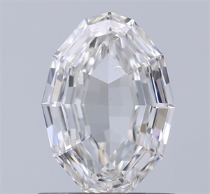Picture of Natural Diamond 0.61 Carats, Oval with  Cut, G Color, VS2 Clarity and Certified by GIA