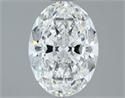 Diamante Natural 1.31 quilates, Ovalado , Color G, claridad I1 y certificado GIA