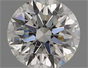 Diamante Natural 0.83 quilates, Redondo , Color D, claridad VS2 y certificado IGI