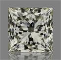 Natural Diamond 0.29 Carats, Princess with  Cut, J Color, VVS2 Clarity and Certified by GIA