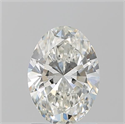 Natural Diamond 1.20 Carats, Oval with  Cut, I Color, VS1 Clarity and Certified by GIA