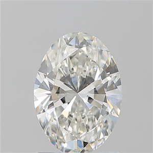 Picture of Natural Diamond 1.20 Carats, Oval with  Cut, I Color, VS1 Clarity and Certified by GIA