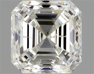 Picture of Natural Diamond 1.00 Carats, Asscher with  Cut, I Color, SI2 Clarity and Certified by GIA