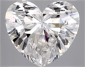 Natural Diamond 3.01 Carats, Heart with  Cut, F Color, VS1 Clarity and Certified by GIA