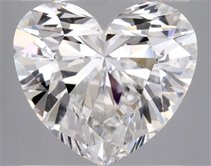 Picture of Natural Diamond 3.01 Carats, Heart with  Cut, F Color, VS1 Clarity and Certified by GIA