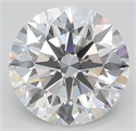 Del inventario de diamantes de laboratorio, 5.33 quilates, Redondo , Color E, claridad VVS1 y certificado IGI