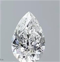 Diamante Natural 1.20 quilates, De pera , Color G, claridad SI2 y certificado GIA