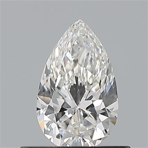 Picture of Natural Diamond 0.50 Carats, Pear with  Cut, G Color, VVS1 Clarity and Certified by GIA