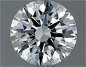Diamante Natural 0.61 quilates, Redondo , Color F, claridad VS2 y certificado IGI