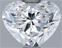Diamante Natural 0.90 quilates, Corazón , Color E, claridad VS1 y certificado GIA