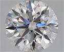 Natural Diamond 1.90 Carats, Round with Excellent Cut, D Color, VS2 Clarity and Certified by GIA