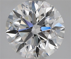 Picture of Natural Diamond 1.90 Carats, Round with Excellent Cut, D Color, VS2 Clarity and Certified by GIA