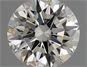 Diamante Natural 0.71 quilates, Redondo , Color I, claridad VS1 y certificado GIA