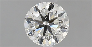 Picture of Natural Diamond 0.70 Carats, Round with Very Good Cut, I Color, VVS1 Clarity and Certified by GIA