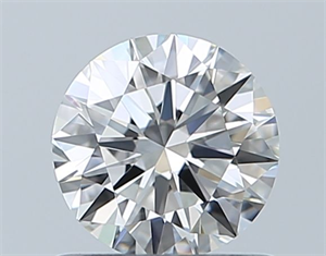 Foto Diamante Natural 0.70 quilates, Redondo , Color G, claridad VVS2 y certificado GIA de