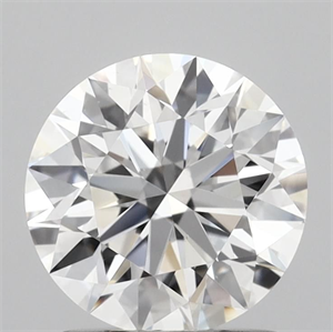 Picture of Lab Grown Diamond 1.40 Carats, Round with Ideal Cut, D Color, VS2 Clarity and Certified by IGI