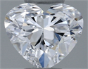 Natural Diamond 0.40 Carats, Heart with  Cut, D Color, VS1 Clarity and Certified by GIA