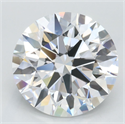 Del inventario de diamantes de laboratorio, 4.23 quilates, Redondo , Color D, claridad VVS1 y certificado GIA