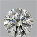 Diamante Natural 1.80 quilates, Redondo , Color K, claridad VVS1 y certificado IGI