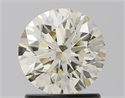 Natural Diamond 1.22 Carats, Round with Excellent Cut, J Color, VS1 Clarity and Certified by IGI