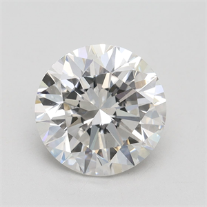 Picture of Lab Grown Diamond 3.41 Carats, Round with Excellent Cut, F Color, VS1 Clarity and Certified by IGI