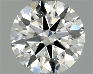 Picture of Natural Diamond 0.51 Carats, Round with Excellent Cut, I Color, SI1 Clarity and Certified by GIA