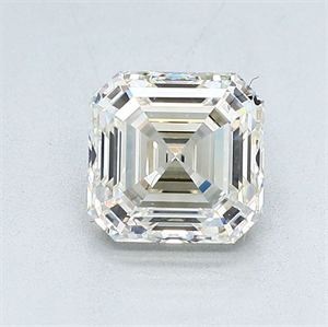 Picture of Natural Diamond 1.62 Carats, Asscher with  Cut, L Color, VVS1 Clarity and Certified by GIA