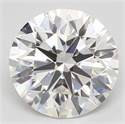 Natural Diamond 1.42 Carats, Round with Excellent Cut, F Color, VVS1 Clarity and Certified by GIA